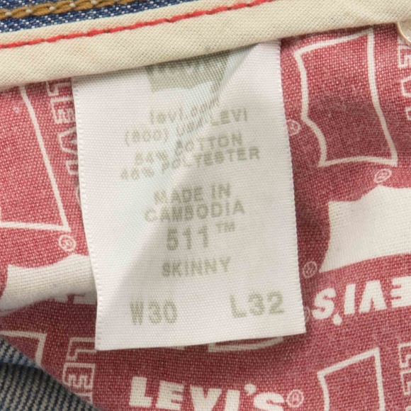 Levi's the Original Jeans Skinny 511 - Picture 8 of 8